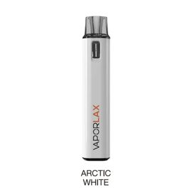 (Arctic White) VaporLax-Kit système de dosettes électroniques,caractéristiques quotidiennes,E-Laguna,batterie 500mAh,2.0ml,boe en maille 0,8 ohm,cartouche atomiseur,stylo vape