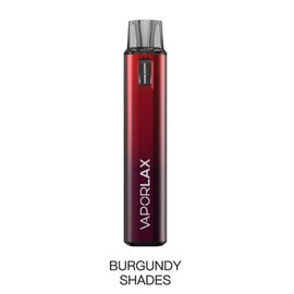 (Red) VaporLax-Kit système de dosettes électroniques,caractéristiques quotidiennes,E-Laguna,batterie 500mAh,2.0ml,boe en maille 0,8 ohm,cartouche atomiseur,stylo vape