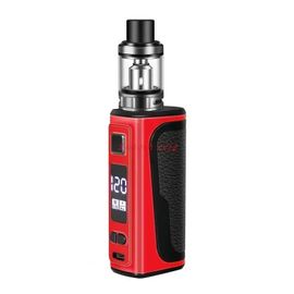 (1 kit and 3 coils¿red E5 120W) 120W fumée Vape boîte Mod Cigarettes électroniques Kit 2000mah batterie 3ml atomiseur réglable Vaper vaporisateur stylo Ecig Vapor Vapes