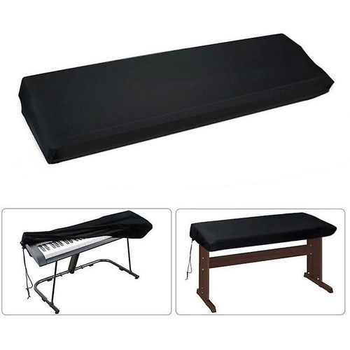 Housse De Protection Pour Piano Numérique Électrique 61 À 88 Touches, Résistante À La Poussière Et À L'eau, 134 X 29 X 19 Cm