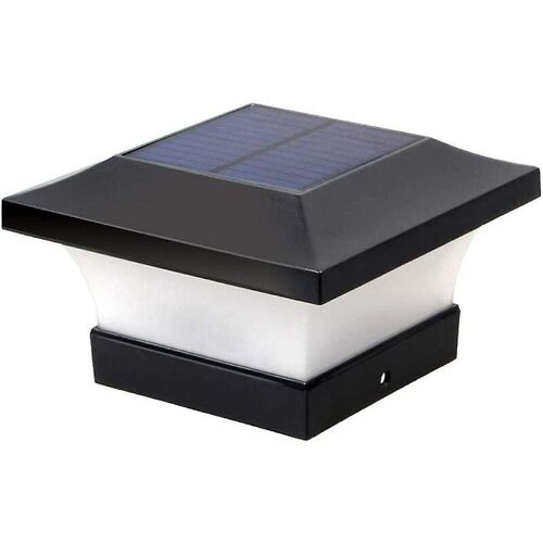 Lampe Solaire Pour Poteau, Applique Murale De Jardin Étanche Ip65, Éclairage Solaire Pour Poteau, Lampe De Paysage Pour Tonnelle, Jardin, Rue, Groo Warm