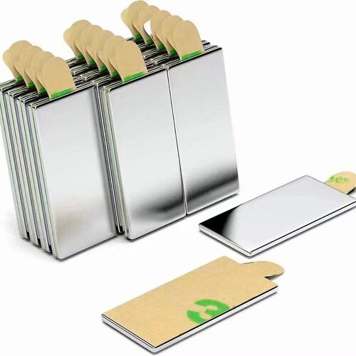 Aimants adhésifs 20x10x2mm, puissants aimants néodyme, magnétisés par paires, aimants rectangulaires en néodyme pour présentation, tableaux magnétiques et