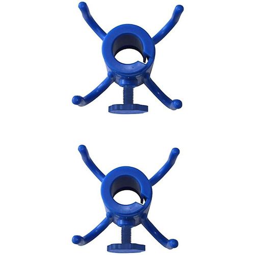 Lot De 2 Crochets À 4 Griffes Pour Parasol De Plage, Pour Suspendre Serviettes, Chapeaux, Vêtements, Lunettes De Soleil, Sacs, Accessoires De Voyage