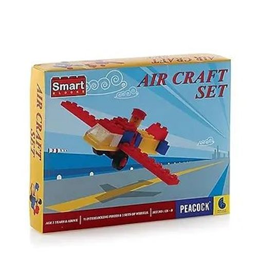 PEACOCK TOYS AND GAMES Multicolor Aircraft Set