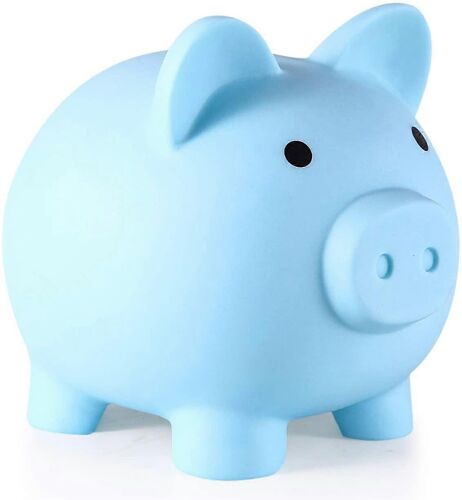 Tirelire cochon plastique résistant - Créative et durable - Épargne pratique - Design moderne