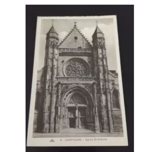 Carte Postale Compiègne - Eglise Saint-Antoine - Cap 31 En L'état Sur Les Photos