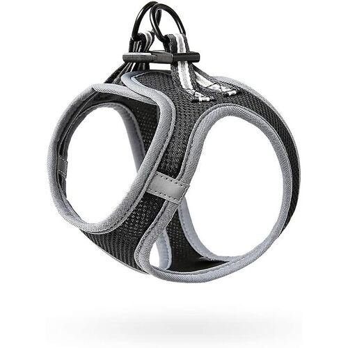 Harnais Chien Maille Souple 2025 - Anti-Traction Et Fuite - Marche Facile - Taille Ajustable