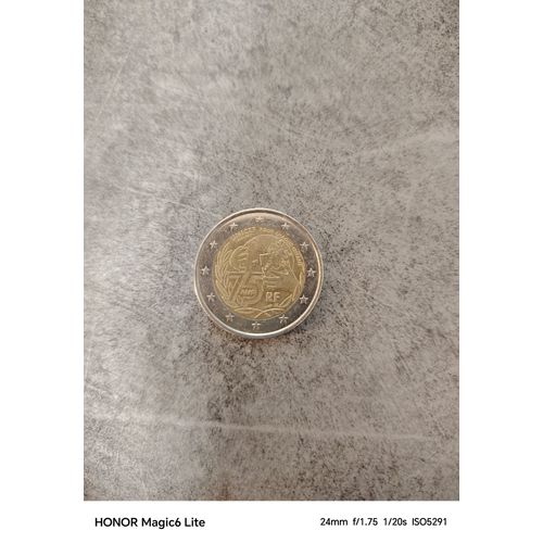Piece 2€ De 75ans