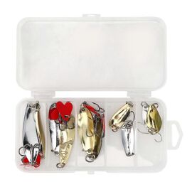 Kit De Leurres De Pêche À Paillettes - Appâts Artificiels Durs Avec Hameçon - 20-25 Pièces - Modèle Xlt-4