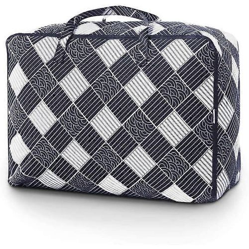 Sac rangement vêtements pliable - Poignée penderie intégrée - Pour couettes et habits