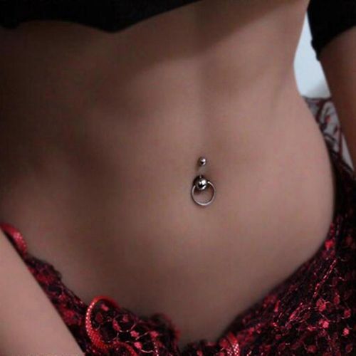 Piercing Nombril Acier Chirurgical 8mm - Adulte Unisexe - Style Personnel