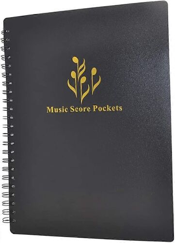 Chemise Classement Partitions Musique - Format A4 Lettre - Recto Verso
