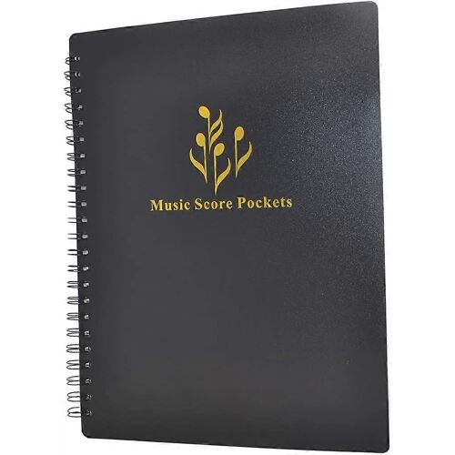 Chemise Classement Partitions Musique - Format A4 Lettre - Recto Verso
