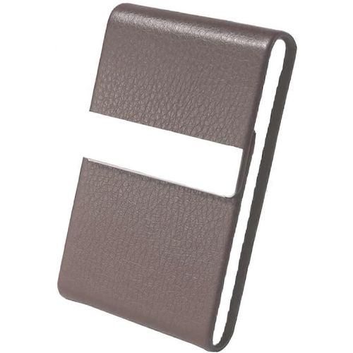 Porte-Cartes De Visite En Acier Inoxydable - Pour Hommes Et Femmes - Boîte Durable Pour Voyage Et Affaires