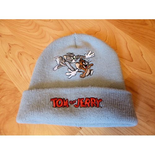 Bonnet Enfant Brodé Tom Et Jerry