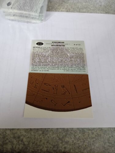 Stargate 8/12 Collect - A - Card