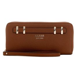 Portefeuille Guess Laurel slg medium zi-gregoria slg large zip around Marron Unique