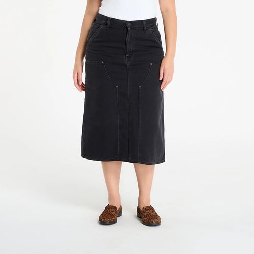Jupe Carhartt Wip W' Double Knee Skirt Black Stone Washed Xs