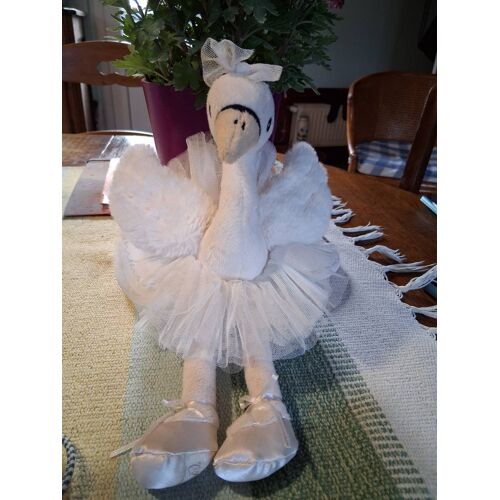 Doudou bukowski Odette, le cygne danseuse étoile, 25cm