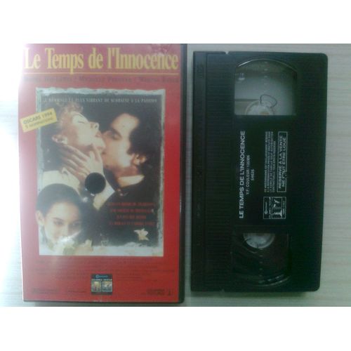 Cassette Vidéo Vhs - Le Temps De L'Innocence - Daniel Day-Lewis