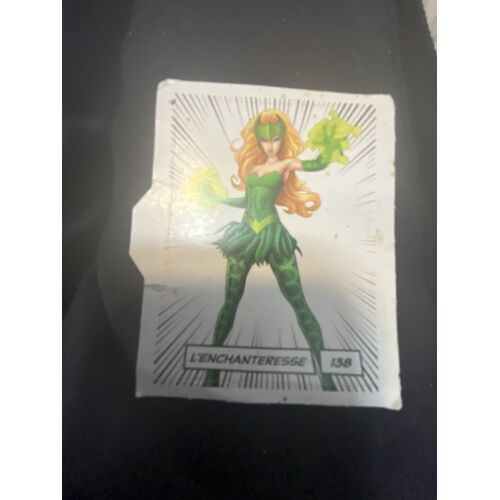 Autocollant N.138 : L Enchanteresse - Marvel Deviens Un Heros