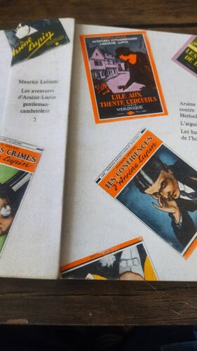 Maurice Leblanc . Les Aventures D' Arsène Lupin Gentleman Cambrioleur . T. 2 . Hachette Gallimard T. 2 . 1961