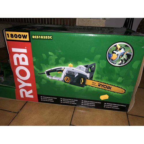 Tronçonneuse 1800 watts avec 2eme chaine - RYOBI
