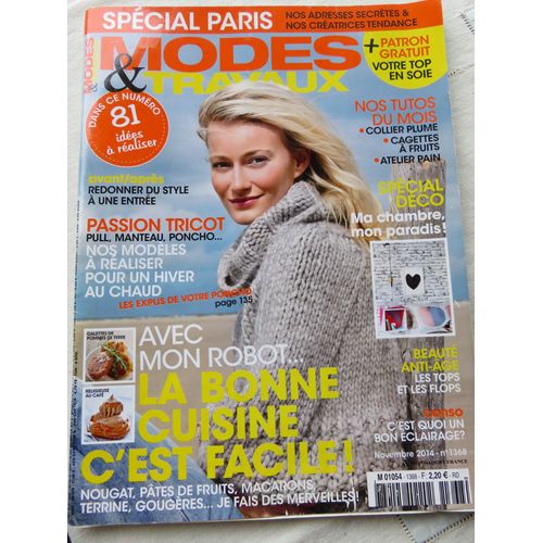 Modes & Travaux N°1368 - Novembre 2014