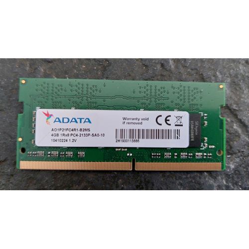 Mémoire RAM de 4 Go - ADATA PC4-2133P-SA0-10