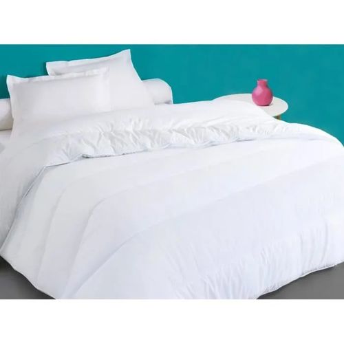 Couette - Design Français - 140x200 Cm - Polyester - 450 G/M² - Blanche