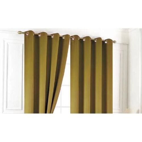 Rideau Occultant - Uni - Cristal Beige - 140 X 240 Cm - 100% Polyester - 8 ?illets