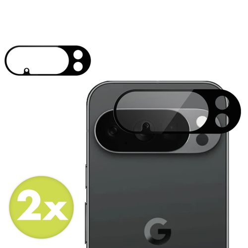 imoshion Protection Caméra en verre trempé 2 Pack Google Pixel 10 Pro Noir