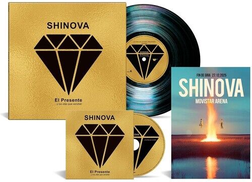 Shinova - El Presente... Y Los Dias Que Vendran (10-Inch + Cd + Signed Postcard) [Vinyl Lp] 10", Ltd Ed, With Cd, Postcard, Autographed / Star Signed, Spain - Import
