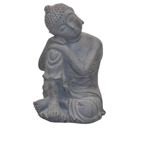 Statue Bouddha Assis Élégance Zen pour Votre Décoration hauteur 48 cm DEC050012