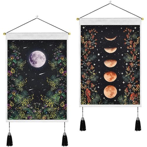 Tapis Mural Jardin - Lot 2 - Clair De Lune Fleurs - Décoratif