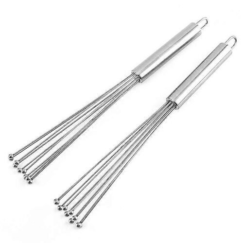 Fouets Billes Acier Inoxydable - Lot De 2 - Batteur ?ufs Manuel - Cuisine