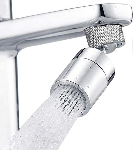 Aérateur robinet pivotant 80° - Double fonction cuisine - Economie eau
