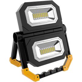 Projecteur LED rechargeable 30W - Travail pliable portable - Lampe