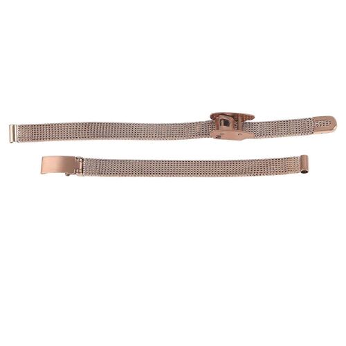Bracelet Montre Maille Acier Tissé - Or Rose 0,24po Remplacement - Homme Femme