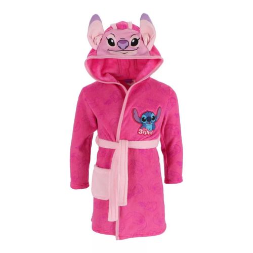Robe De Chambre Peignoir Enfant Lilo Et Stitch Taille 7/8 Ans