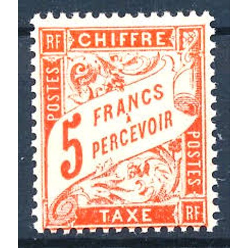 Type Duval Année 1941 Timbre Taxe N° 66 Yvert Et Tellier Luxe