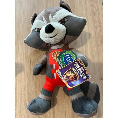 Peluche Rocket Raccoon Marvel - Les gardiens de la galaxie - 30cm