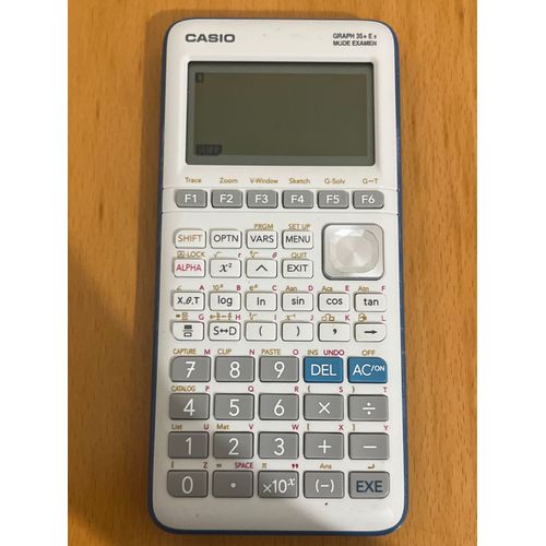 Je vends ma calculatrice Casio Graph 35+E II en très bon état.