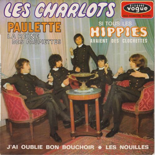 Les Charlots: Paulette La Reine Des Paupiettes 45t 17cm Vinyl Ep 1967