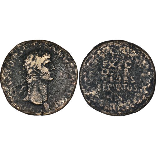 Rome - Sesterce - Claude - 42 Ad - Ex Sc Ob Cives Servatos - 19.74 G. 33.30 Mm - Ric.96 - 27-020