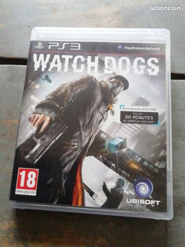 Jeu watch dogs ps3 complet pal fr