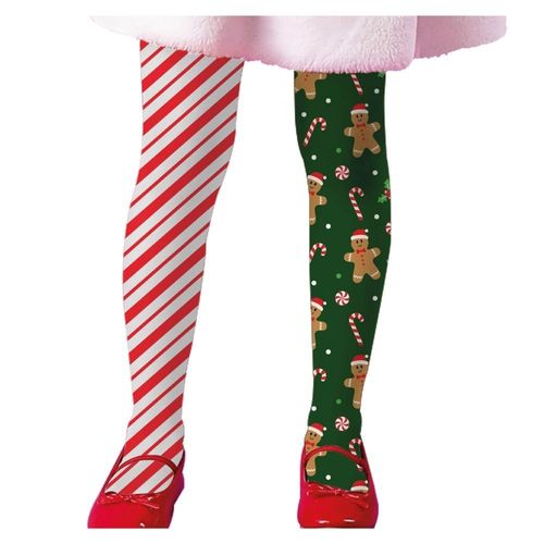 Paire De Collants Noël Gourmandise Fille