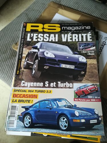 Rs Magazine 18 De 2002 Cayenne S,Cayenne Turbo,964 Turbo 3.3,993 Speedster,944l,911 3.2 Cab Turbo Look,911 2.0e Targa Sportomatic