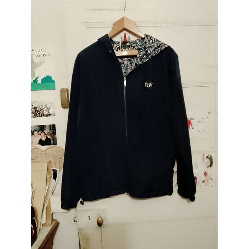 Blouson Coupe Vent Marine/Coloré Irréversible 40 L Y&W.