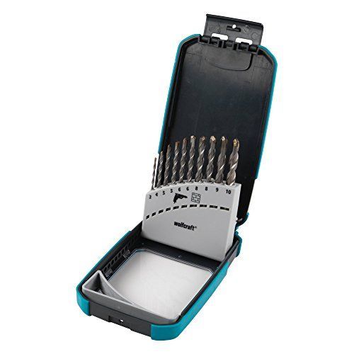 WOLFCRAFT Coffret M-10 Forets béton vib.CT - Diamètre: 3-10 mm